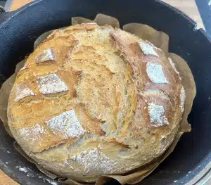 Kartoffelbrot aus dem Dutch Oven