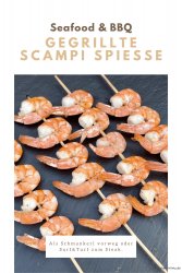 Gegrillte Scampi Spieße