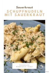 Schupfnudeln mit Sauerkraut