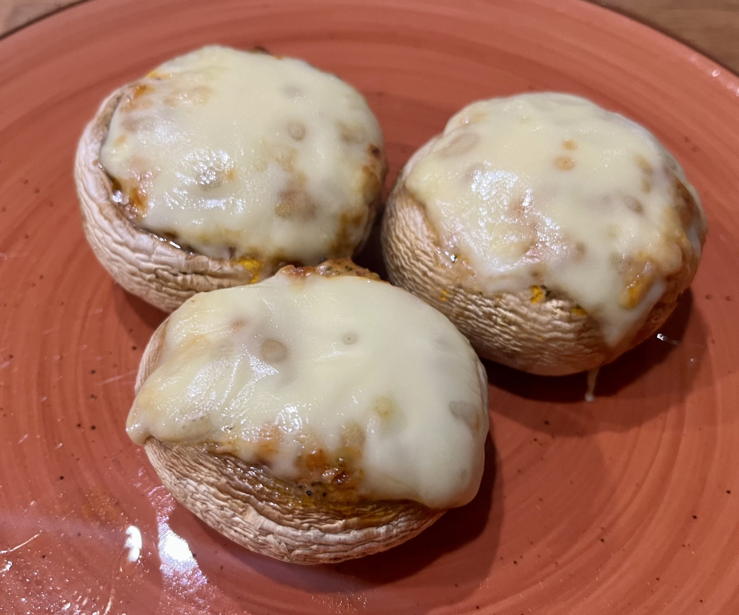 Gefüllte Raclette Champignons