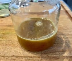 Selbstgemachter Ingwersirup