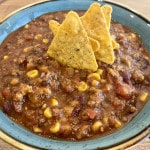 Chili con carne für das mexikanische Raclette