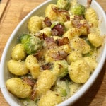 Gnocchi e cavoletti di Bruxelles al forno - Gnocchi-Rosenkohl Auflauf