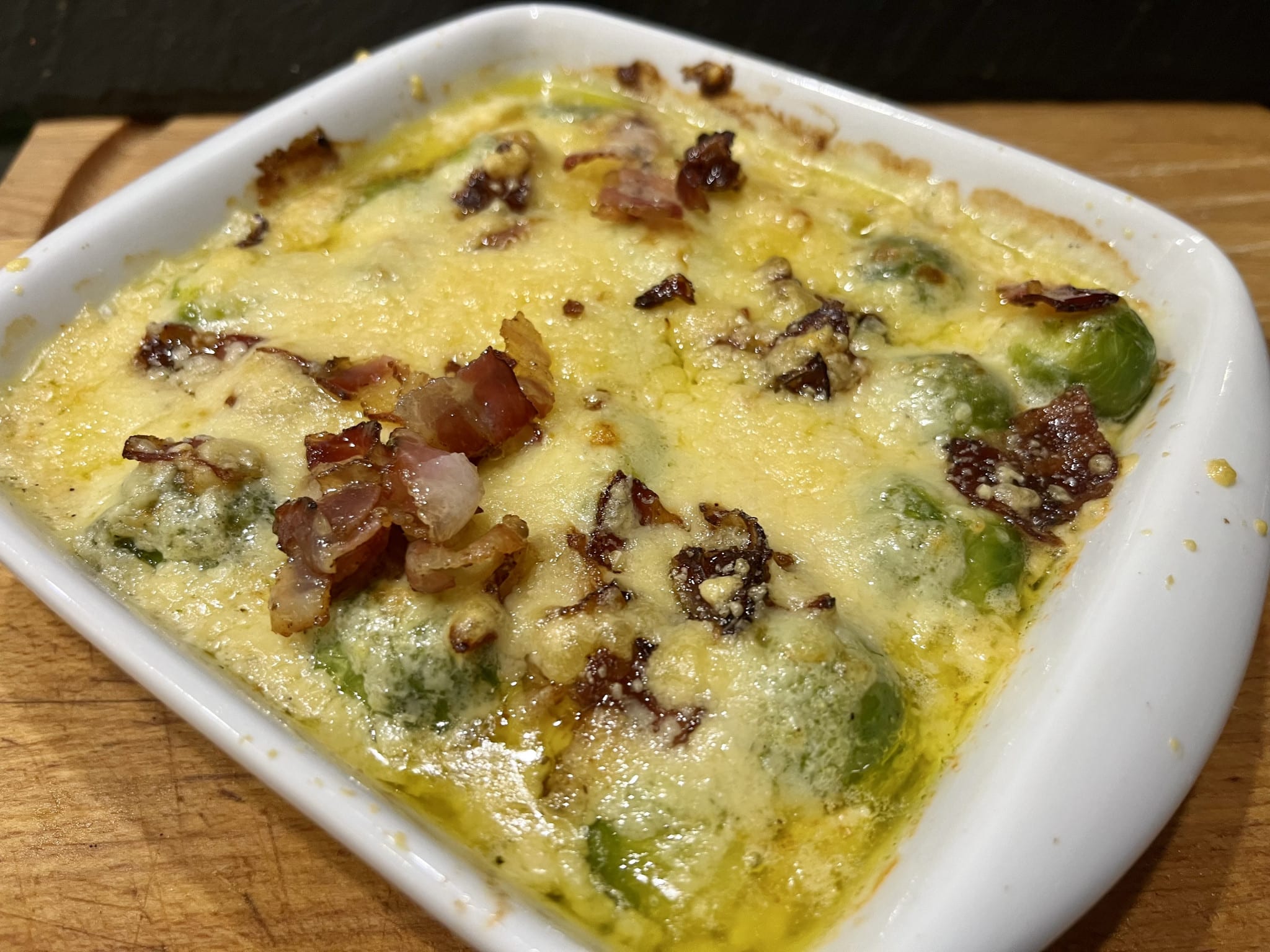 Rosenkohlgratin Rosenkohlgratin