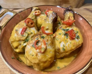 Thai Bölleken - Hähnchenunterschenkel mit Thai Sauce