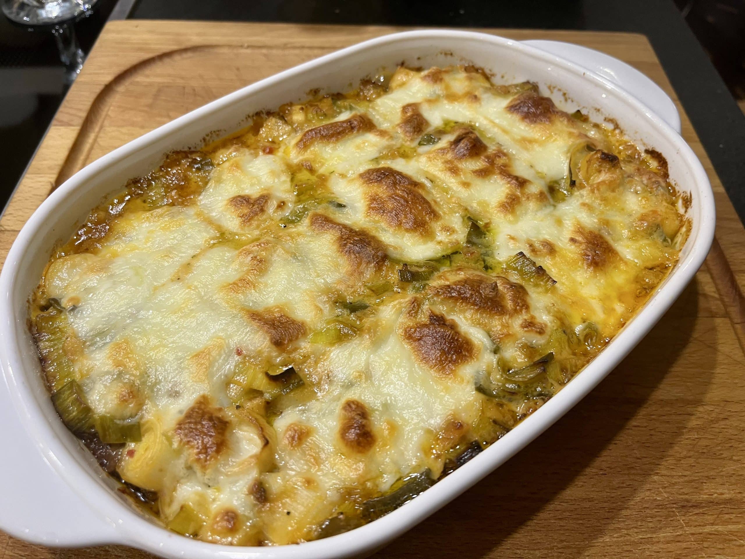 Hack-Lauch Gnocchi überbacken