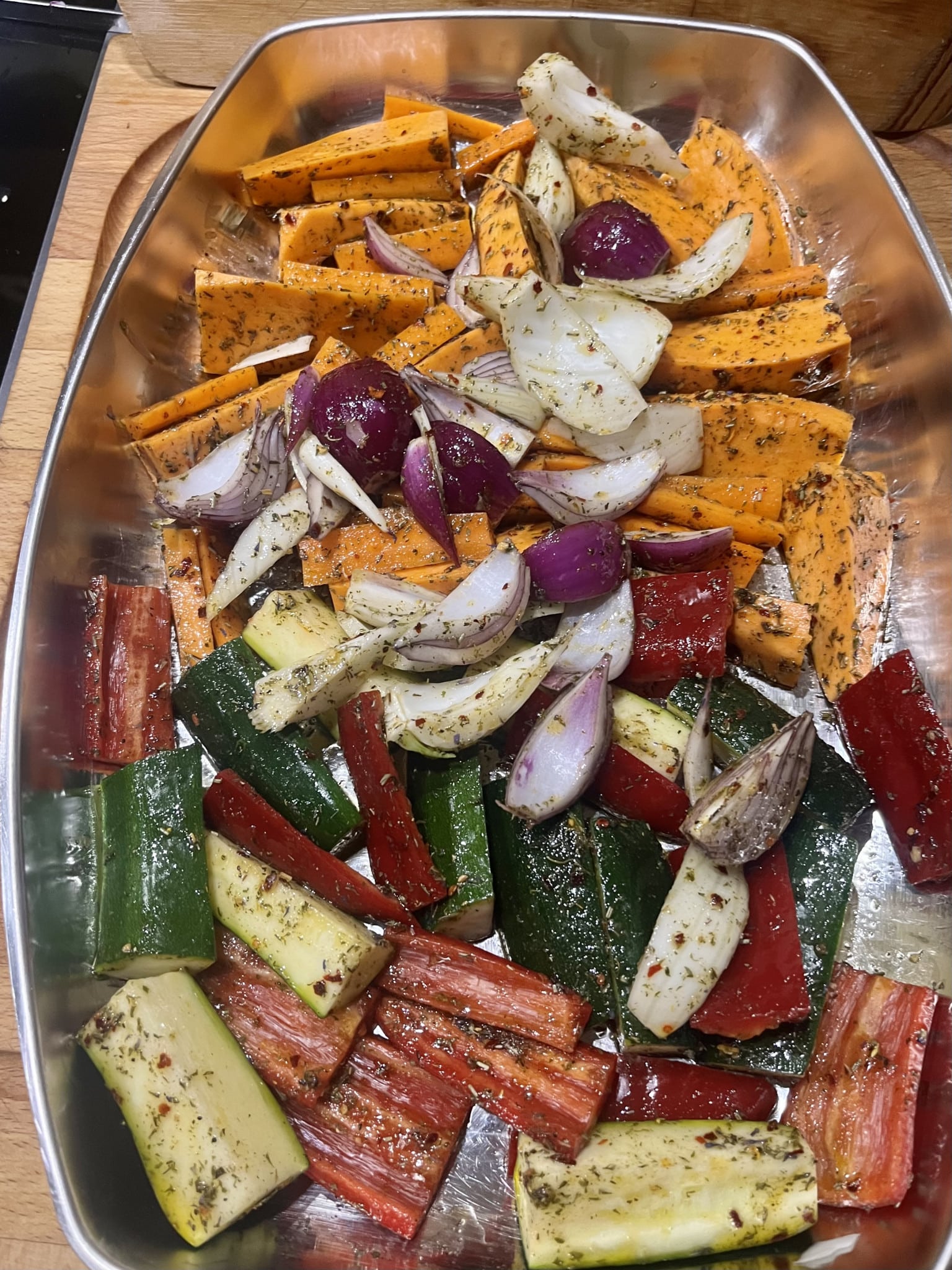 Leckeres Ofengemüse - asiatisch angehaucht Leckeres Ofengemüse - asiatisch angehaucht