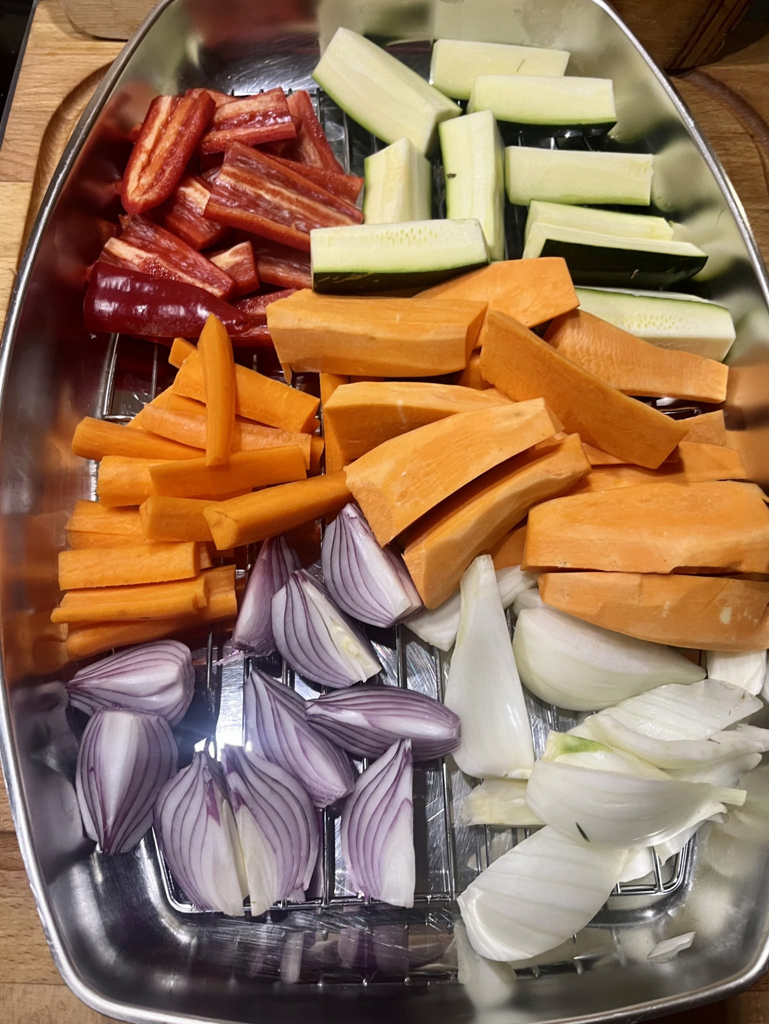 Leckeres Ofengemüse - asiatisch angehaucht Leckeres Ofengemüse - asiatisch angehaucht