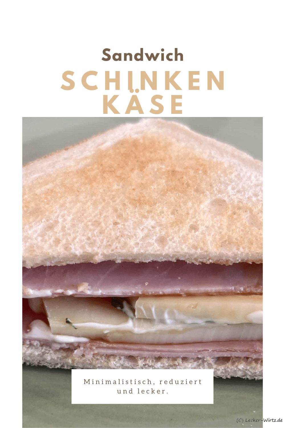 Schinken-Käse Sandwich