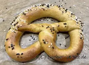 Sesambrezeln selber machen