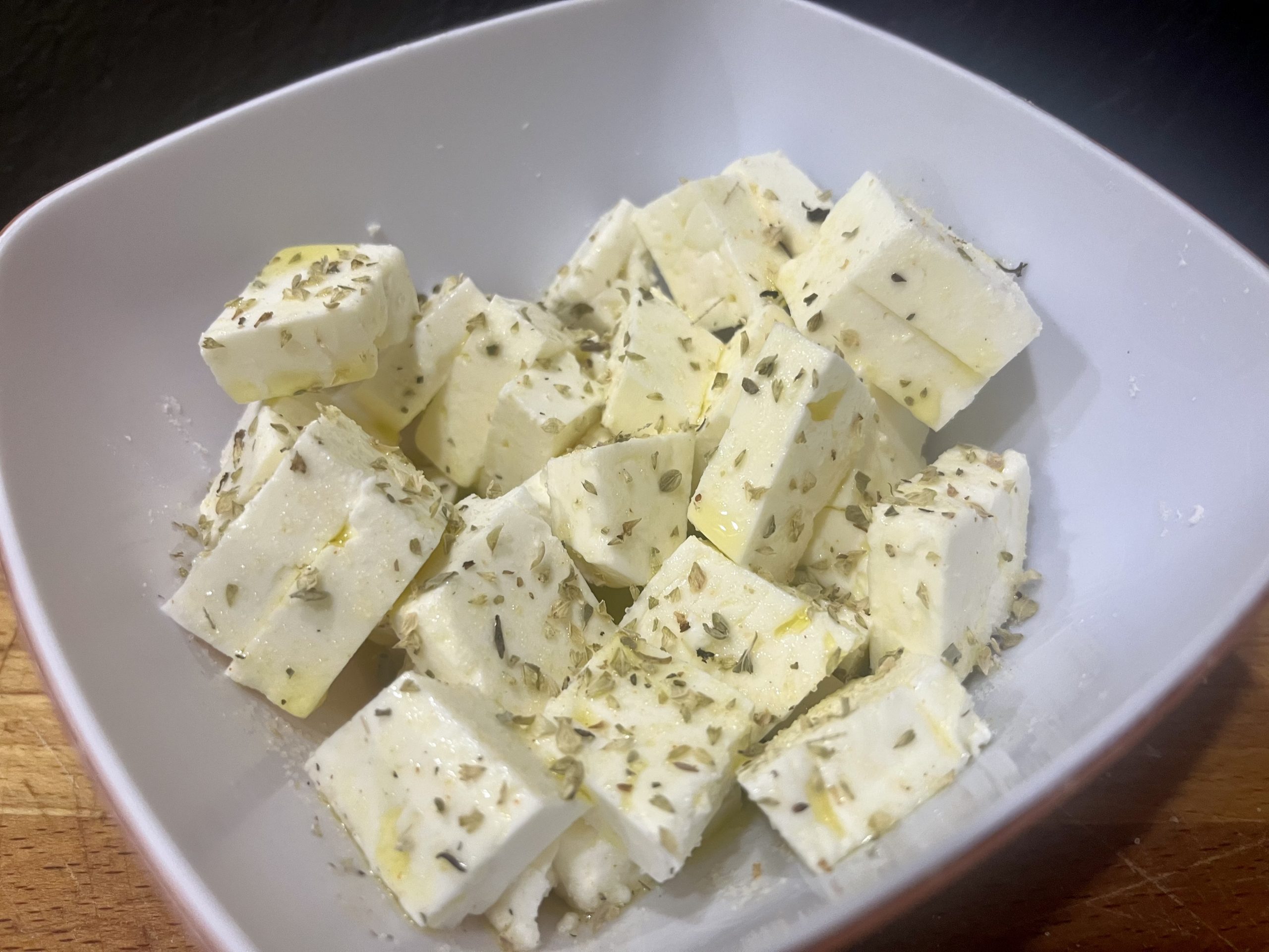 Marinierter Feta Marinierter Feta
