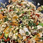 Bami-Goreng im Wok