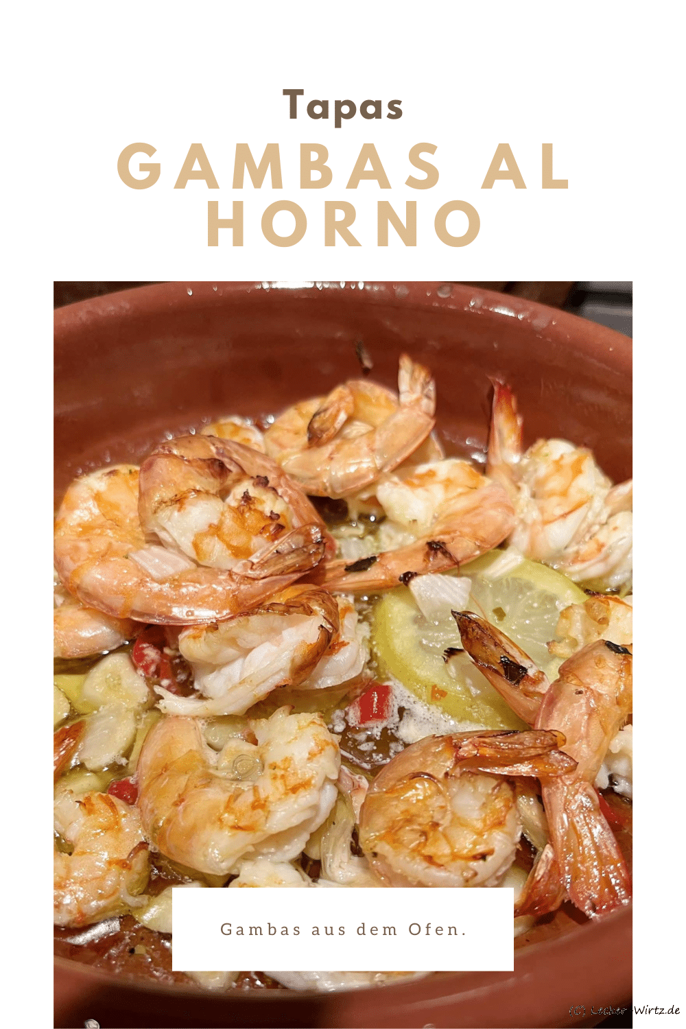 Gambas al horno