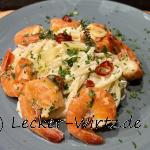 Zitronenpasta mit Chili und Knoblauch