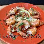 Camerones al limon - Gambas mit Zitronen