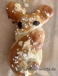 Osterhasen backen