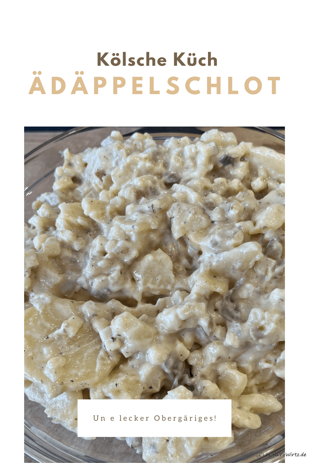 Ädäppelschlot – kölsche Küch