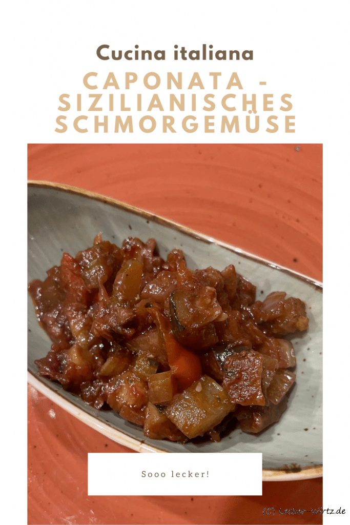 Caponata - sizilianisches Schmorgemüse