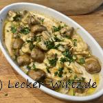 Poulet à la normande - normannische Hühnchenpfanne