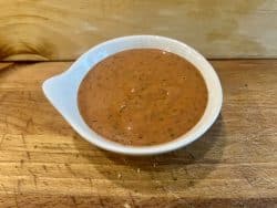 Cocktailsauce mit Granatapfelsirup