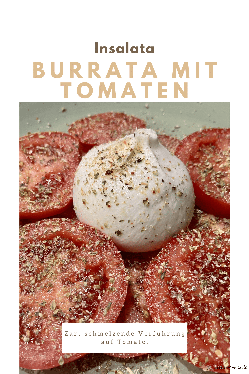 Burrata mit Tomaten