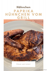 Paprika Hühnchen vom Grill