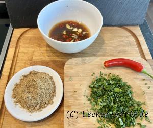 Südostasiatische Gewürzmischung Marinade