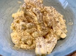 Makkaroni in Parmesan-Hollandaise