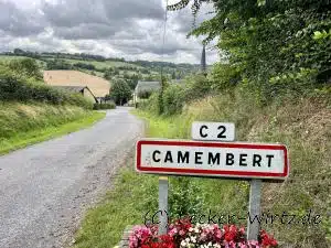 Der Ort Camembert