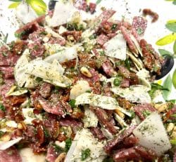 Salata di pasta a la siciliana -sizilianischer Nudelsalat