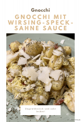 Gnocchi mit Wirsing-Speck-Sahne Sauce