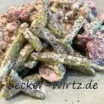 Schnibbelbohnen mit Mettenden