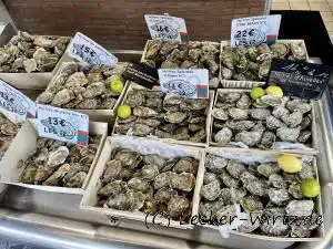 Austernmarkt in Trouville-sur-Mer