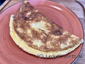 Omelette de la mère Poulard - Omelett der Mutter Poulard