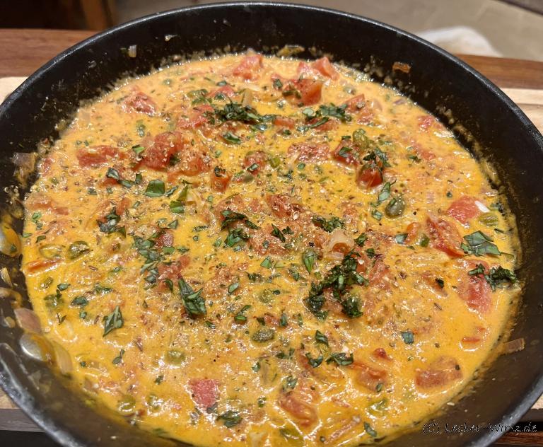 Tomaten-Kapern Sauce