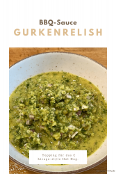 Gurkenrelish – Topping für das Chicago-style Hot Dog