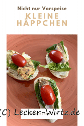Kleine Häppchen