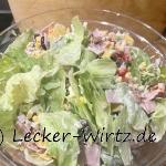 Schichtsalat gut durchgemischt