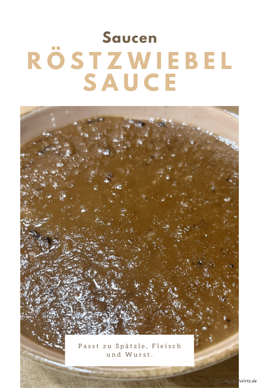 Röstzwiebelsauce