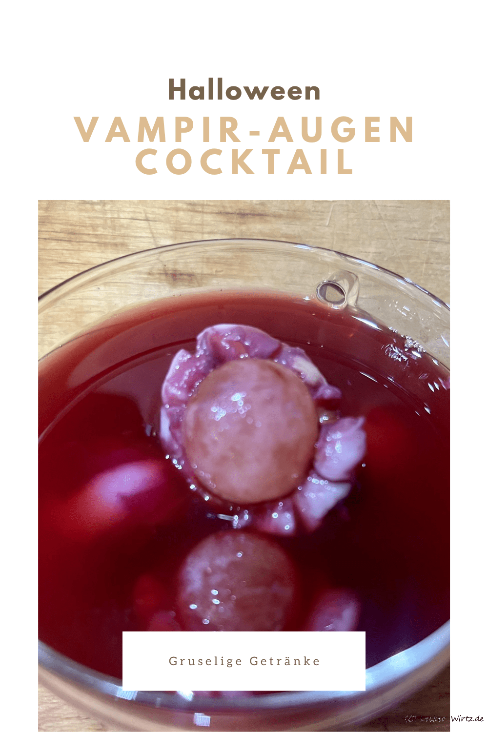 Vampir-Augen Cocktail