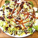 Halloween Salatplatte