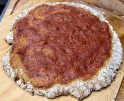 Kastanien-Pizza Grundteig