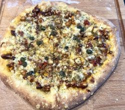 Pizza chili con carne