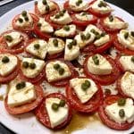 Gruselige Mozzarella Mäuse - Halloween Vorspeise