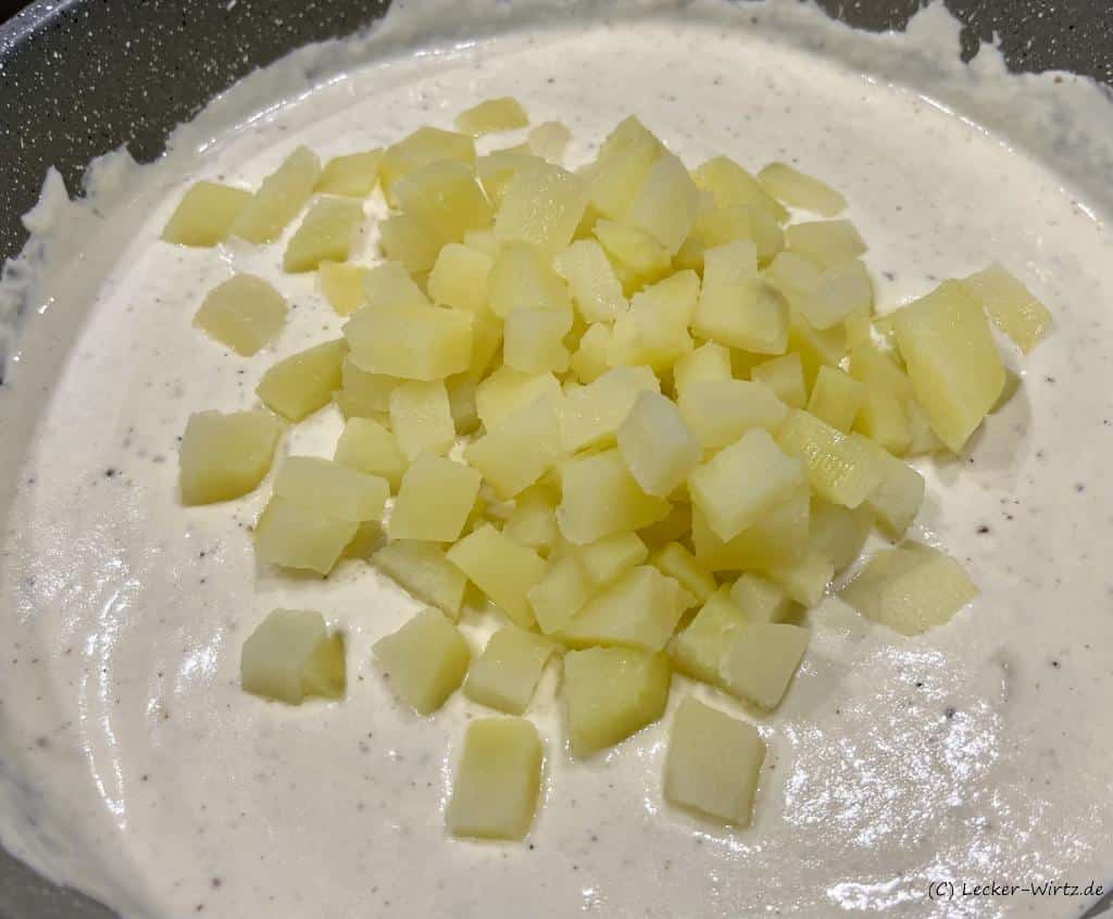 Südtiroler Kartoffel-Käsecreme