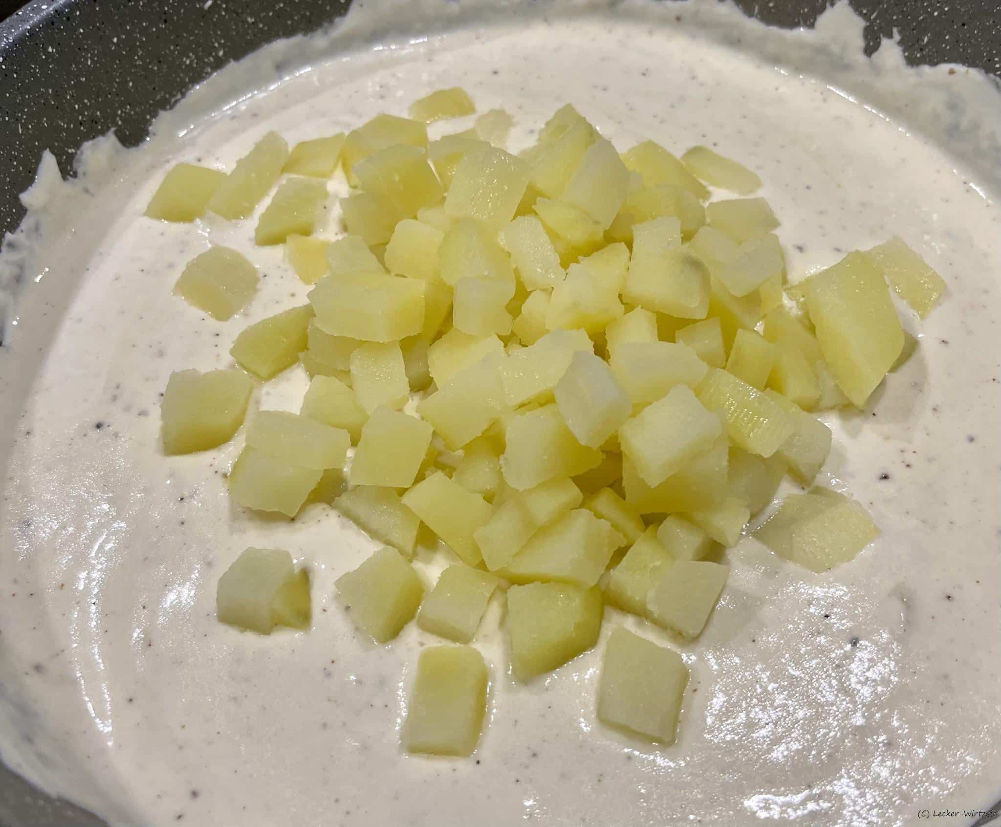Südtiroler Kartoffel-Käsecreme