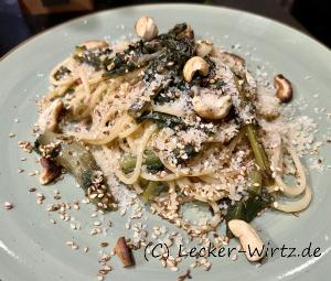 Spaghetti Catalogna mit Cicoria