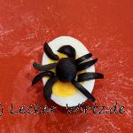 Spinnen Ei - Halloween Fingerfood