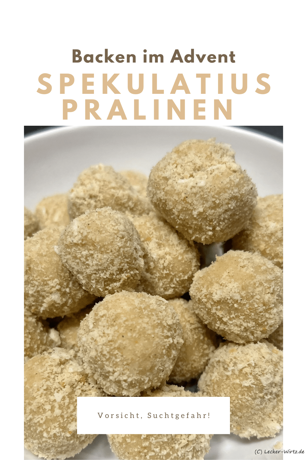 Spekulatiuspralinen – nicht nur für den Advent