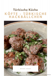 Türkische Hackbällchen – Köfte